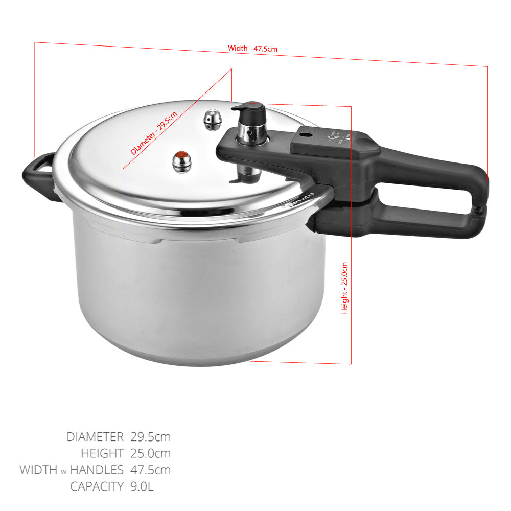 SQ Professional Aluminium Pressure Cooker