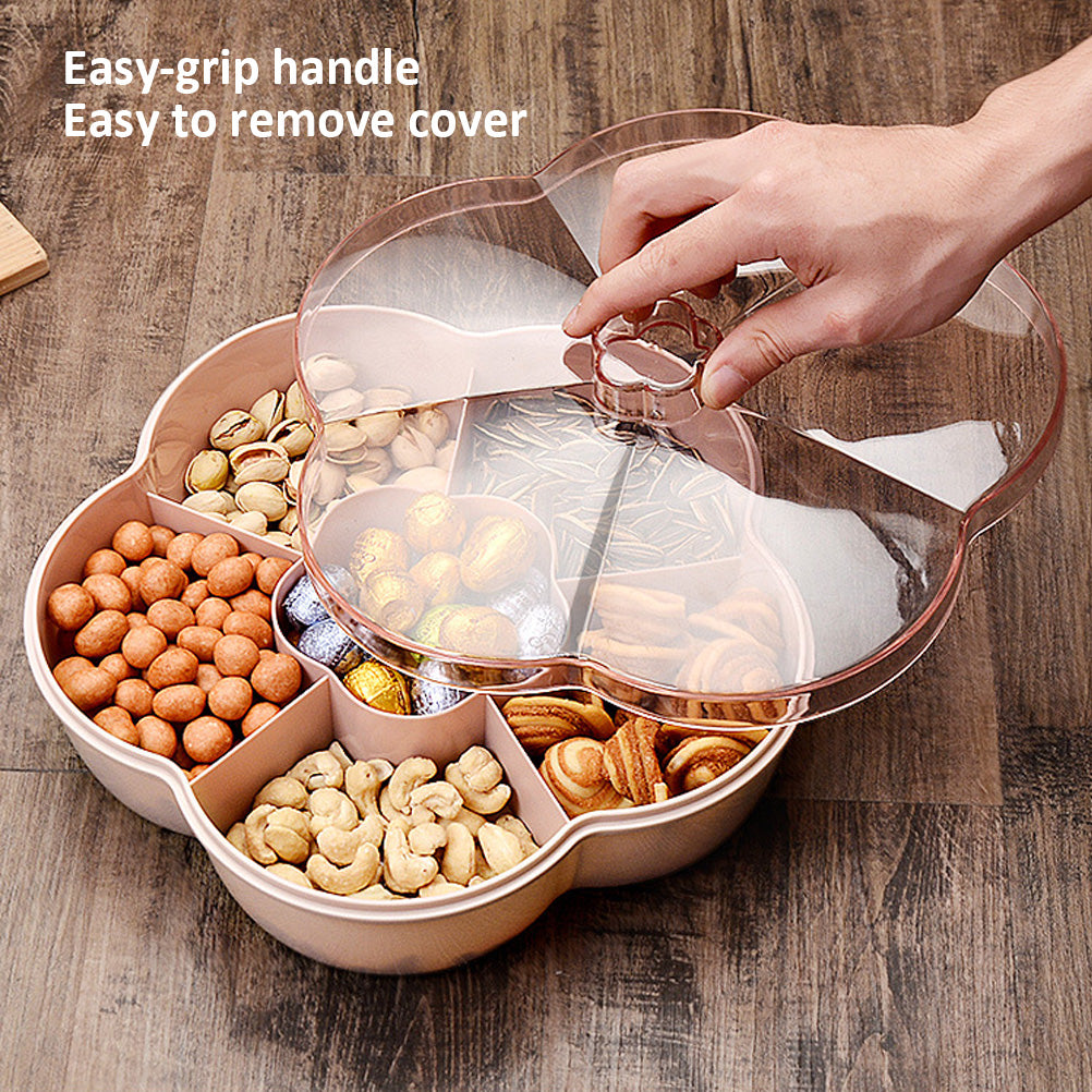 Flower Shape Snack Tray