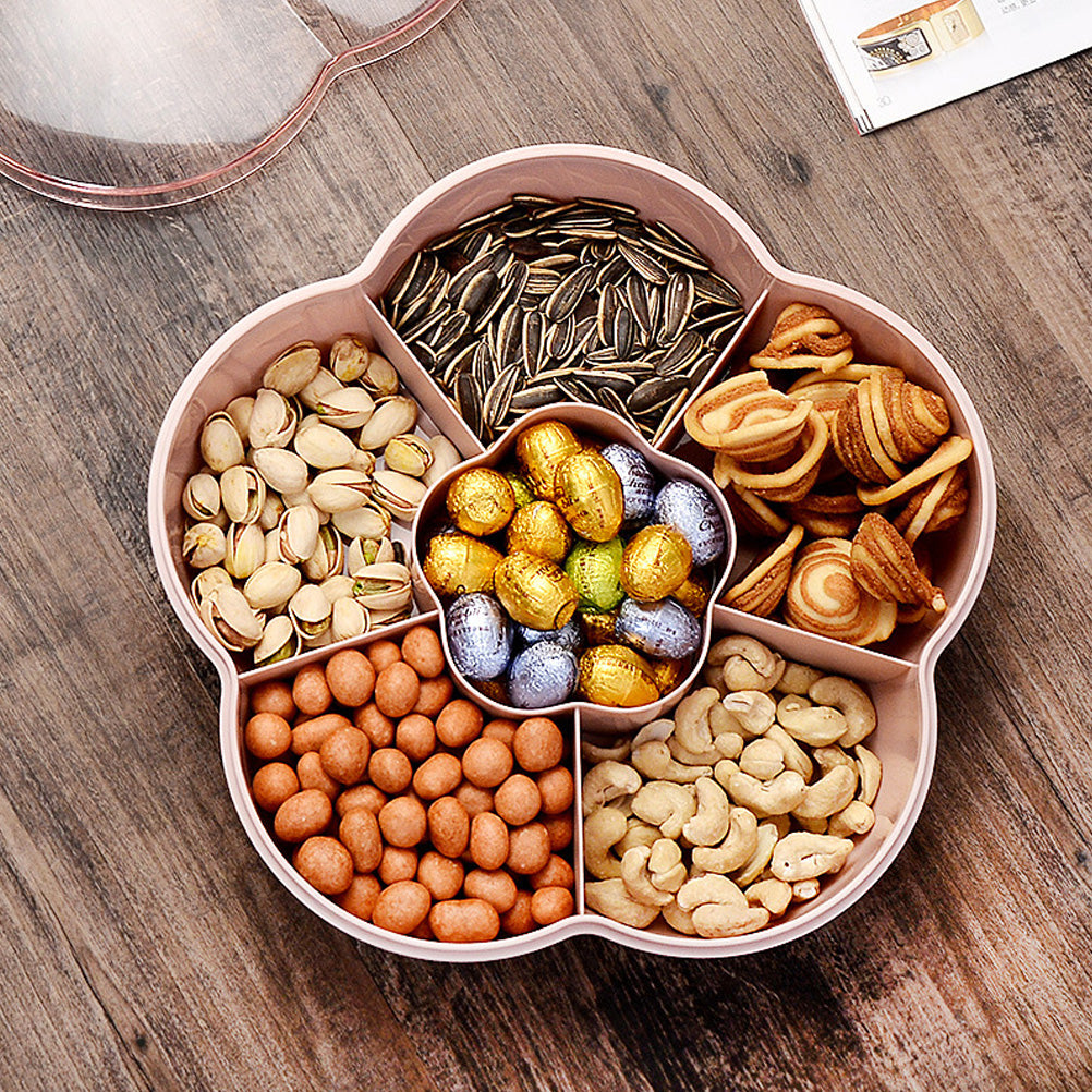 Flower Shape Snack Tray