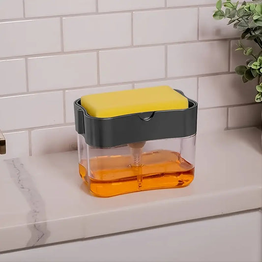 Soap Pump and Sponge Caddy