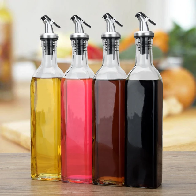 Glass Oil Bottle Dispenser