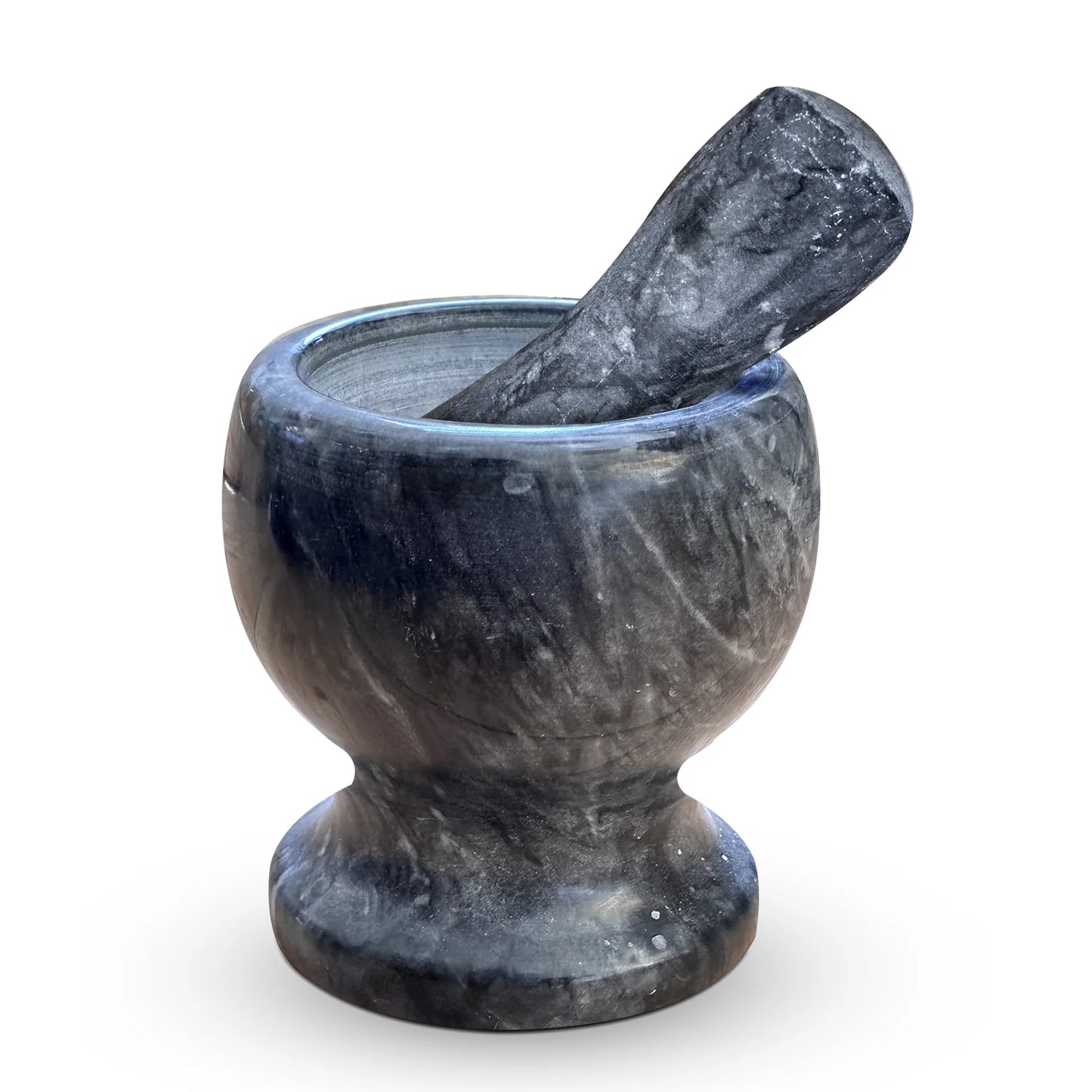 Marble Mortar Pestle Set