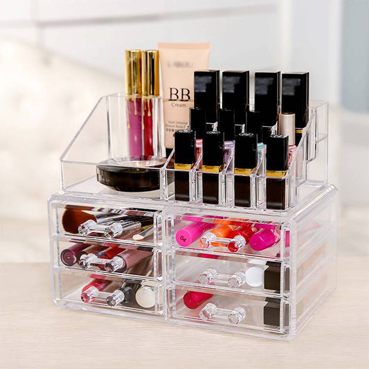 Makeup Organizer with 6 Small Drawers