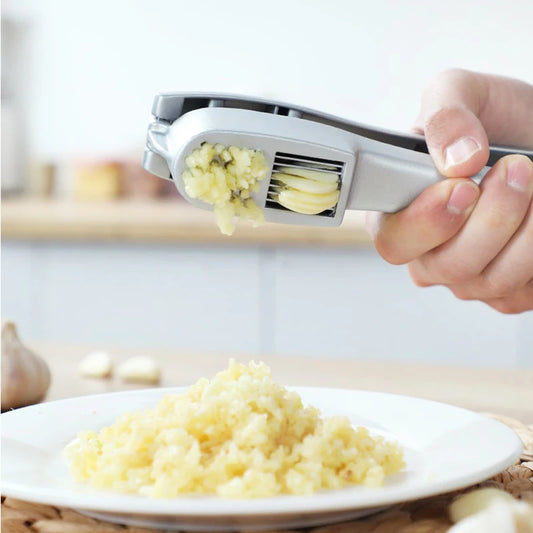 Heavy Duty Garlic Press and Cutter