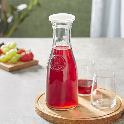 Glass Carafe with Lid