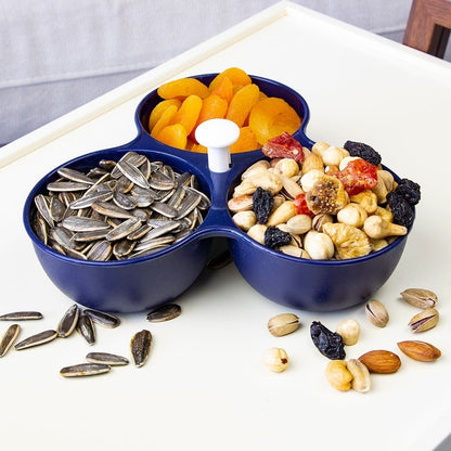 Three Cells Snack Serving Bowls