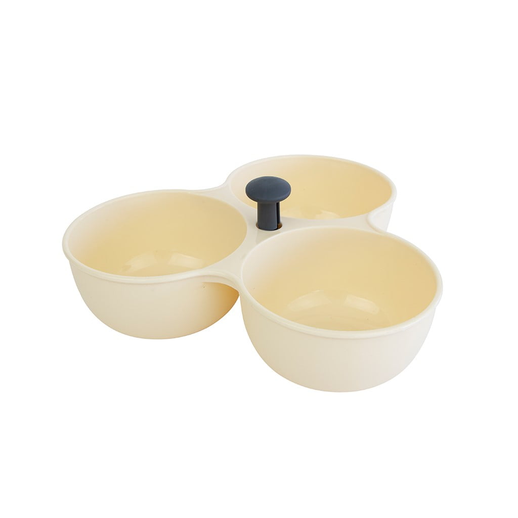 Three Cells Snack Serving Bowls