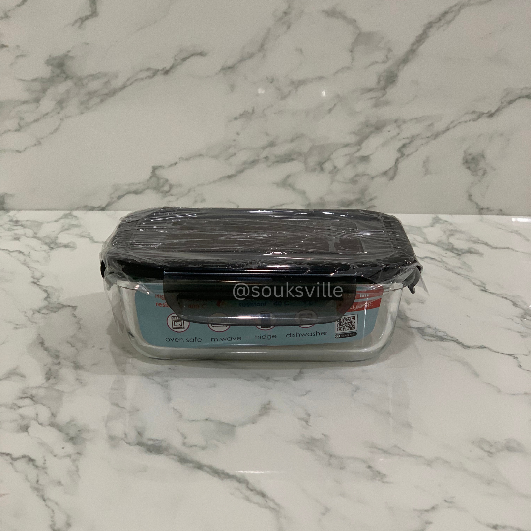 Borosilicate Glass Rectangular Container