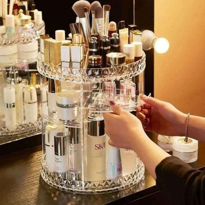 Rotating Makeup organizer