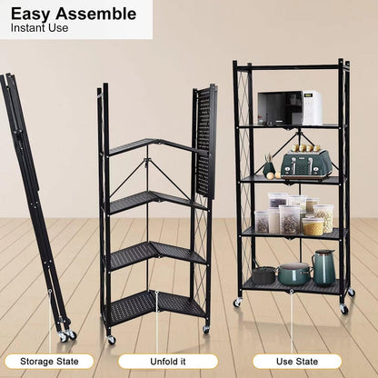 Foldable Storage Shelf Unit