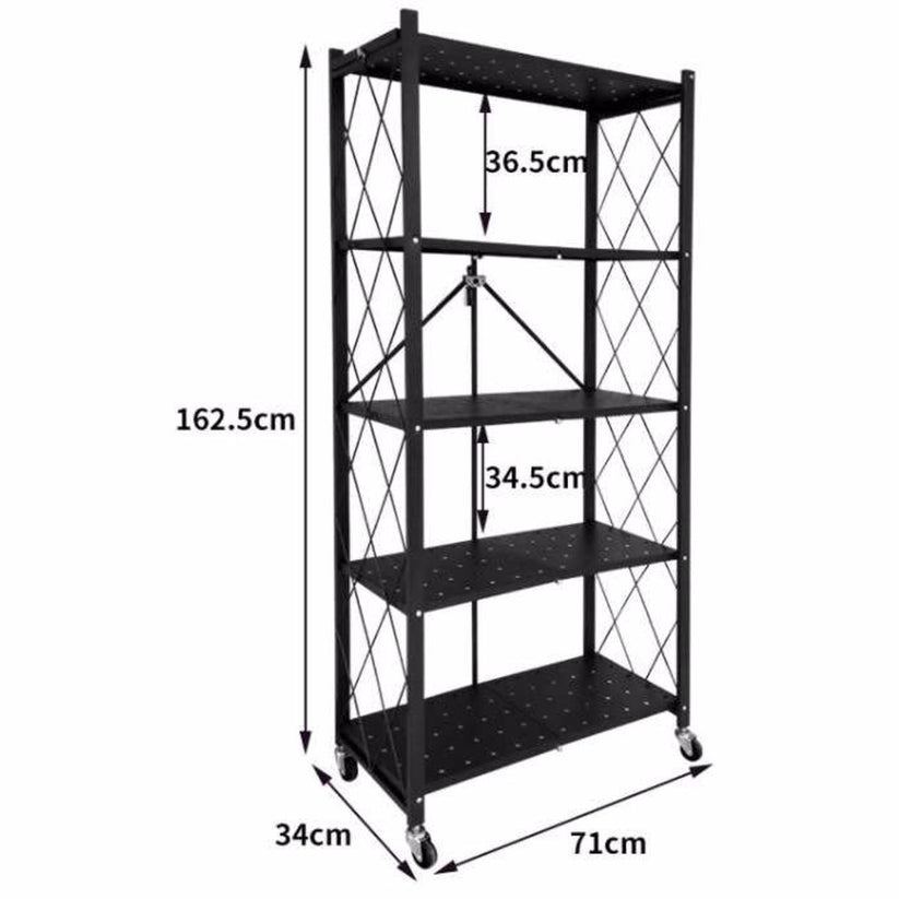 Foldable Storage Shelf Unit