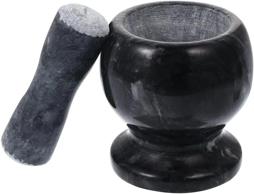 Marble Mortar Pestle Set