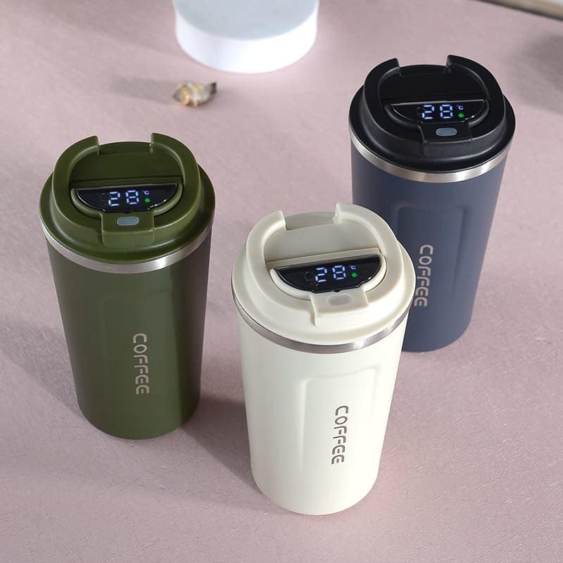 Digital Stainless Steel Travel Mug