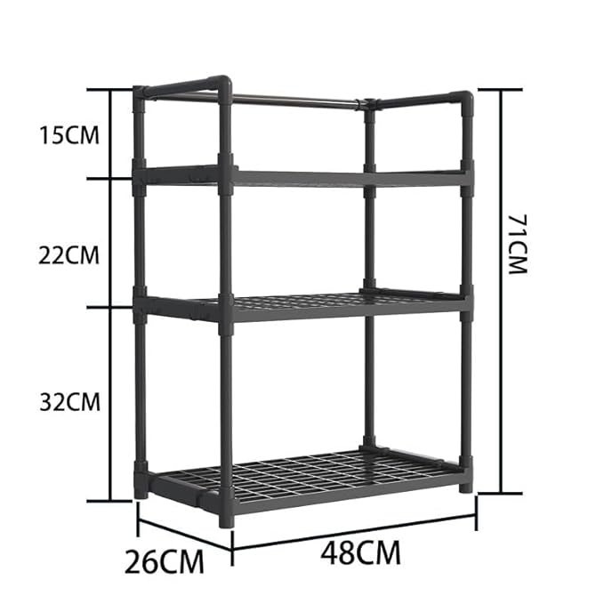 3 Layers Kitchen Rack