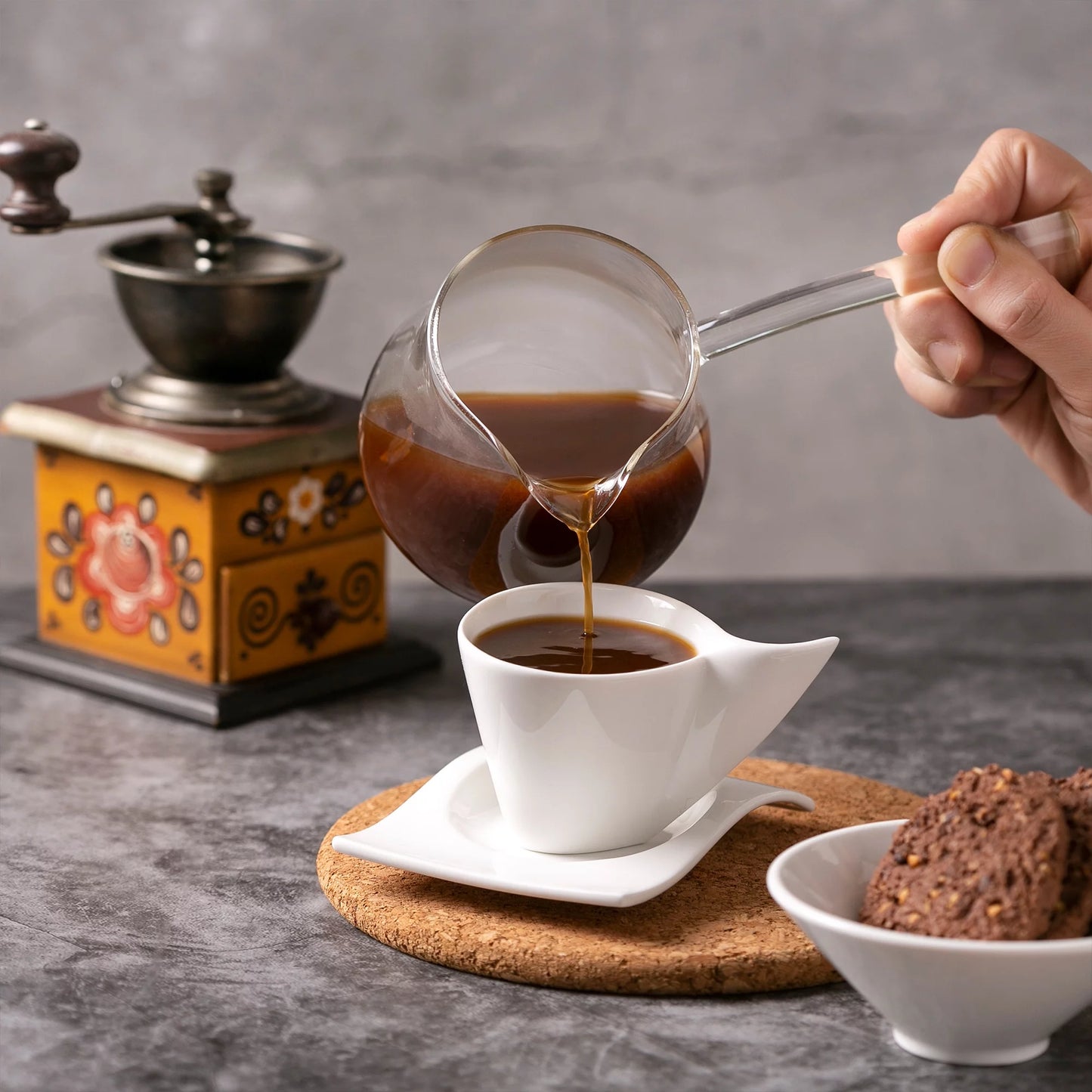 Glass Turkish Coffee Pot