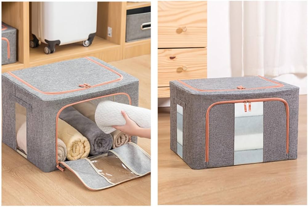 Foldable Stackable Storage Box Organizer