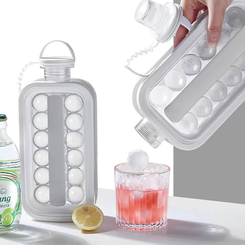 Portable 2-in-1 Ice Ball Maker