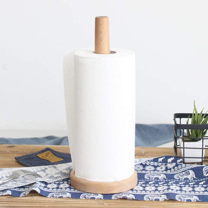 Bamboo Paper Towel Holder