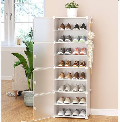 8 Layers Plastic Shoe Rack