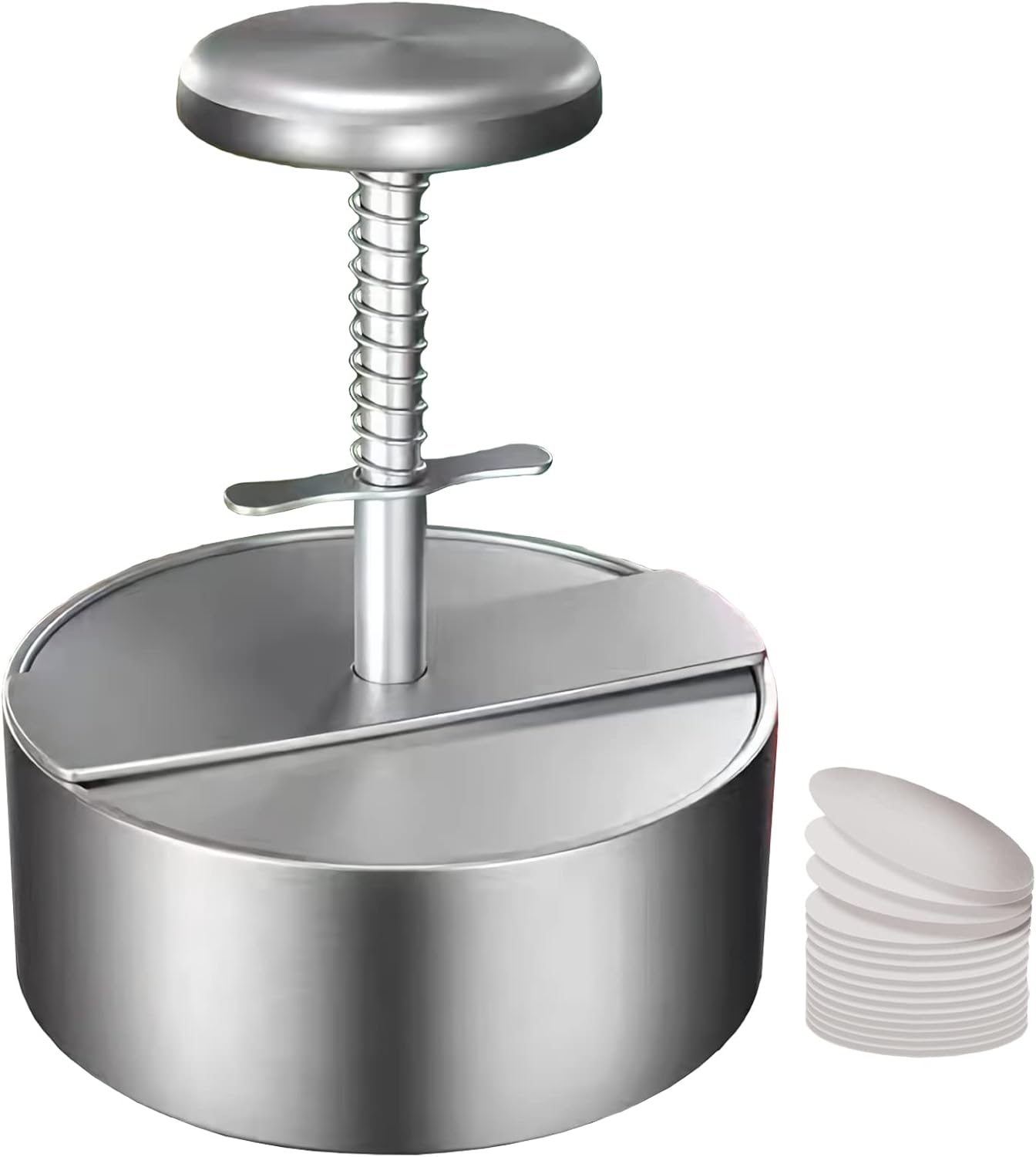 Stainless Steel Hamburger Press Patty Maker