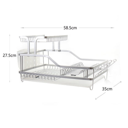 Aluminum Dish Drying Rack