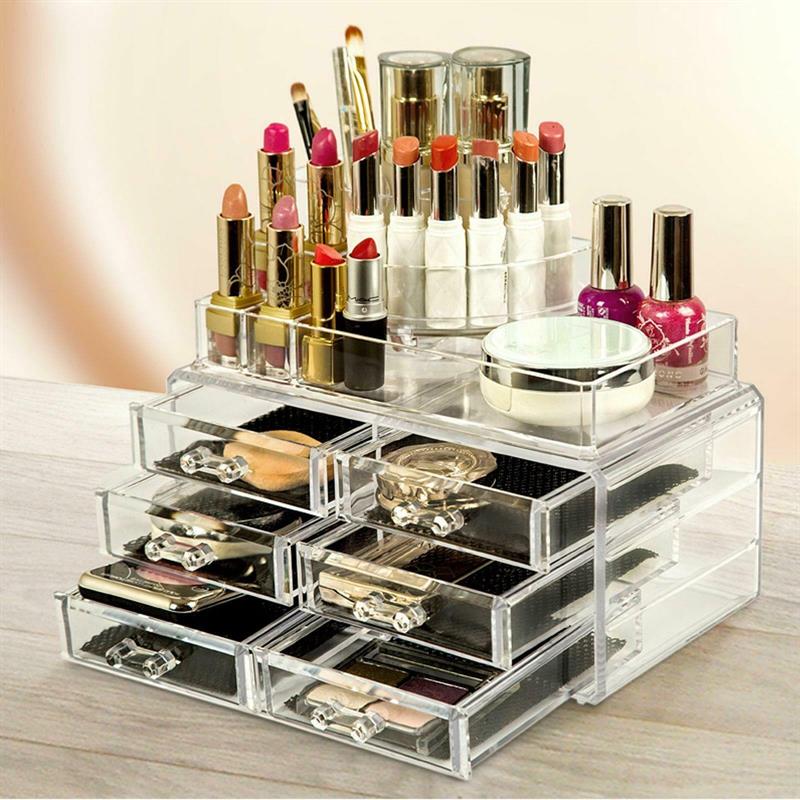 Makeup Organizer with 6 Small Drawers