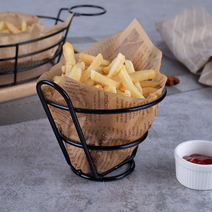 Conical Shape Serving Basket