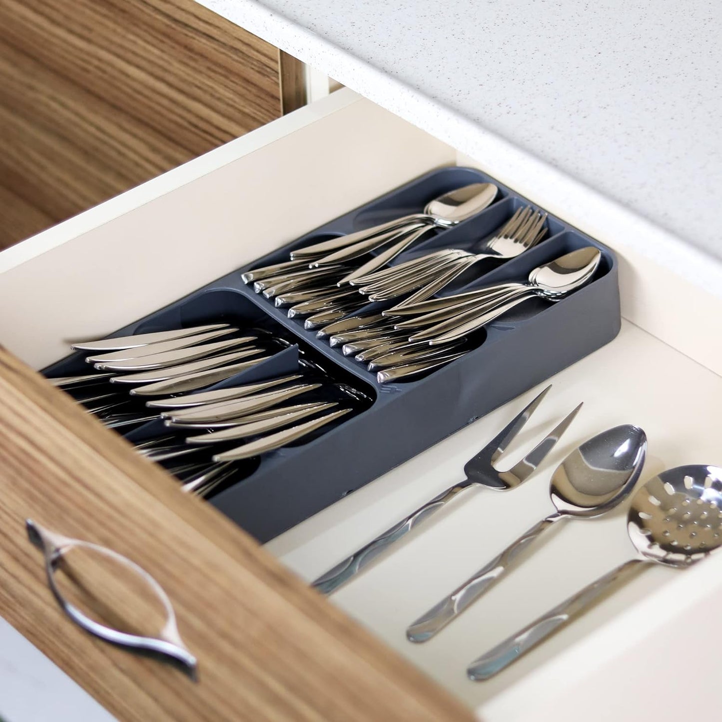 9 Cells Cutlery Organizer