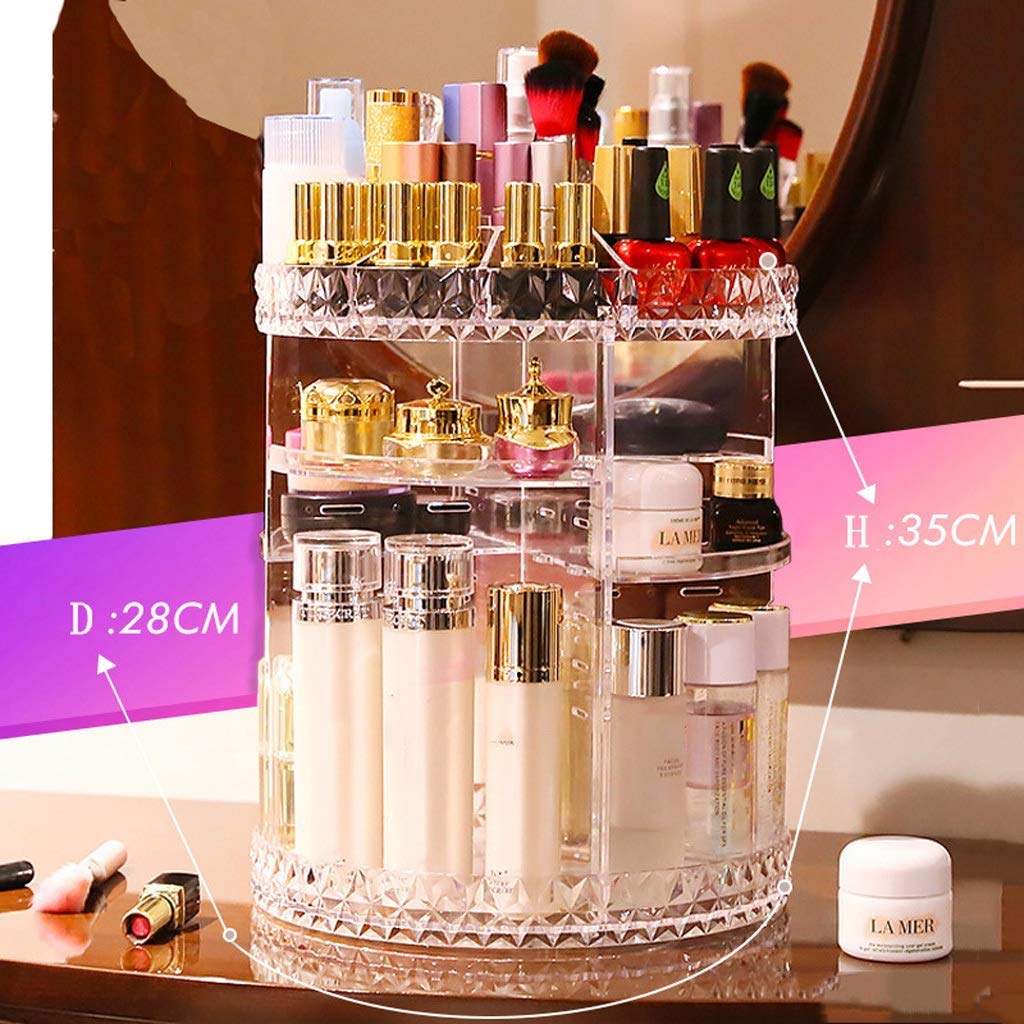 Rotating Makeup organizer