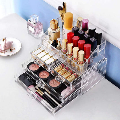 Makeup Organizer with 3 Drawers