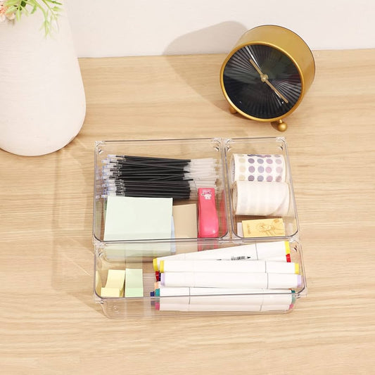 3 in 1 Transparent Organizer