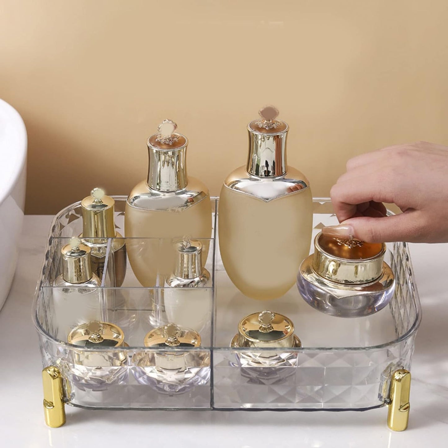 Vanity Clear Organizer