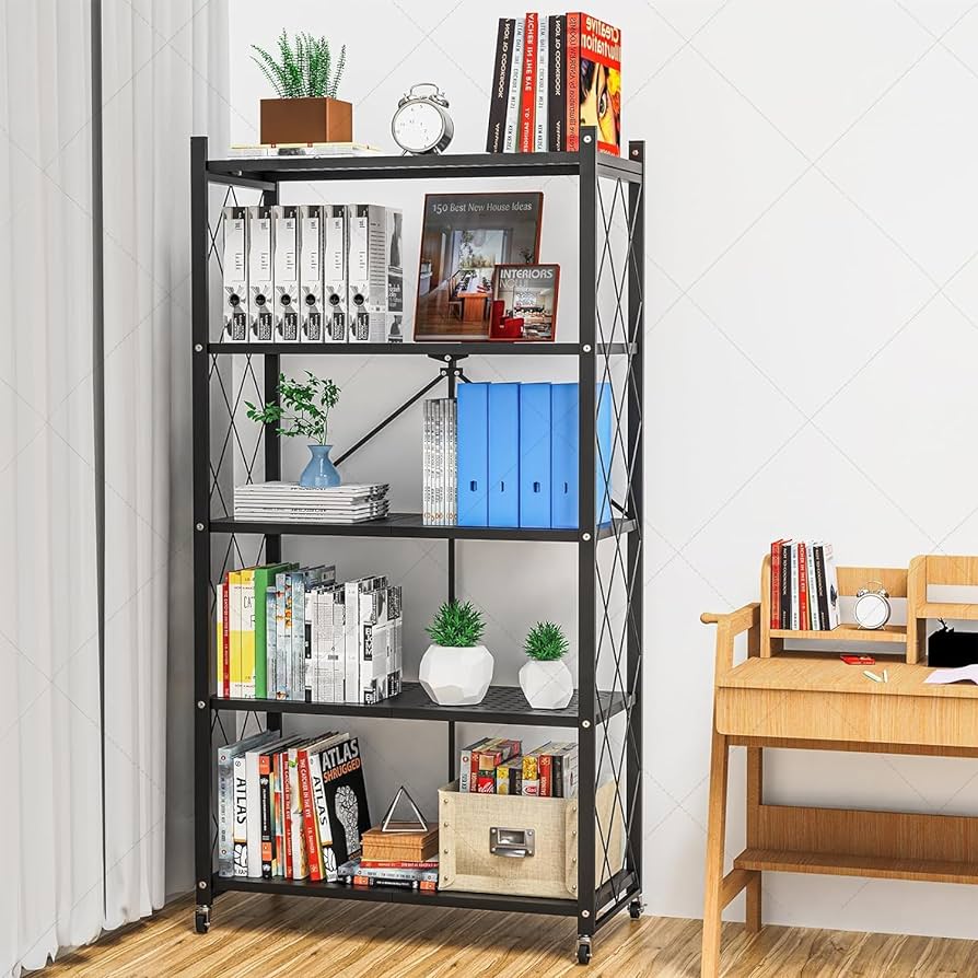 Foldable Storage Shelf Unit