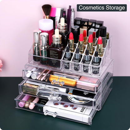 Makeup Organizer with 3 Drawers