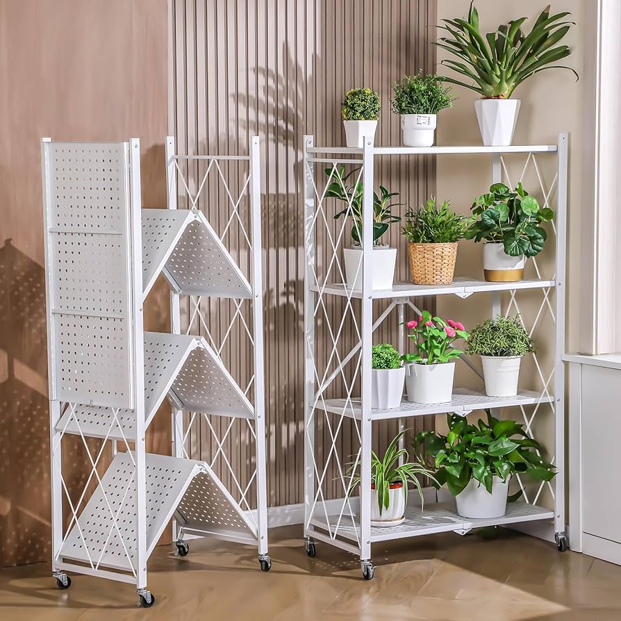 Foldable Storage Shelf Unit