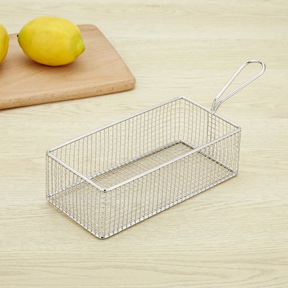 Rectangular Mesh Serving Basket