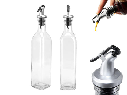 Glass Oil Bottle Dispenser