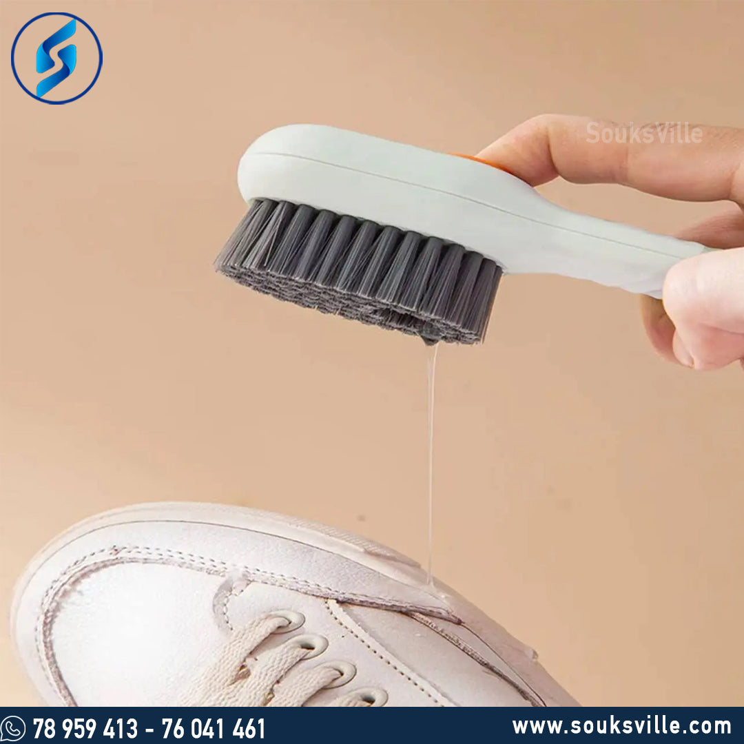 Cleaning Brush with Soap Dispenser