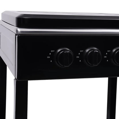 Boko GL-004 Gas Stove with 4 Burners and 2 Storage Shelves