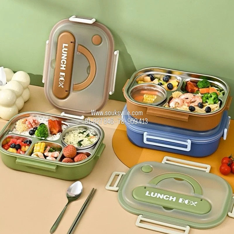 Stainless Steel Lunch Box (2)