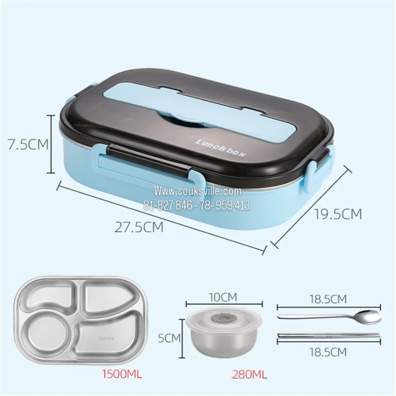 Stainless Steel Lunch Box (2)