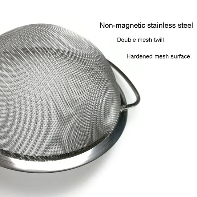 Wooden Handle Strainer