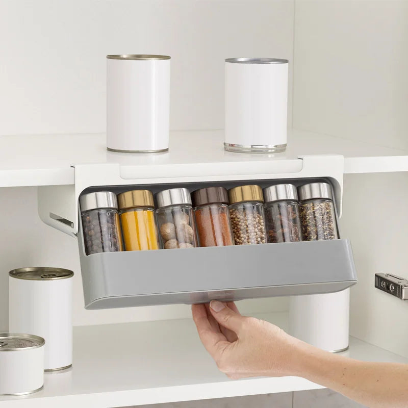 Under Shelf Spice Rack