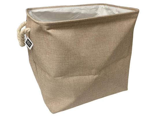 Large Rectangular Laundry Bag with Rope Handles