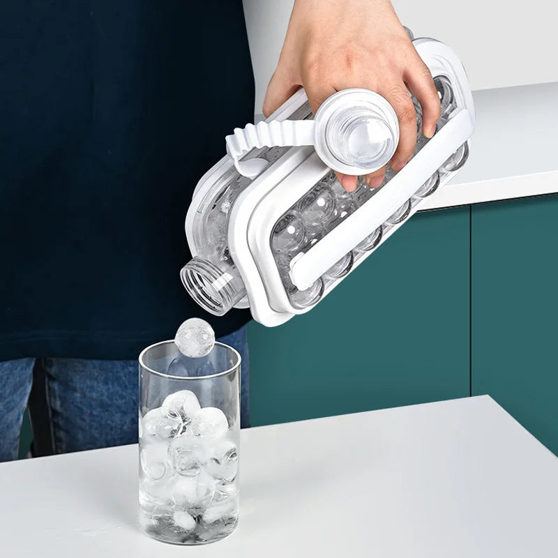 Portable 2-in-1 Ice Ball Maker