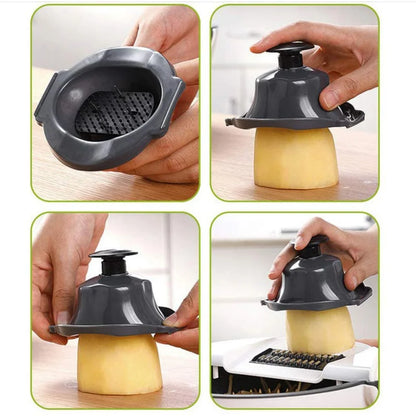 9 in 1 Vegetable Cutter With Drain Basket