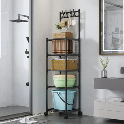 5-Tier Movable Storage Rack