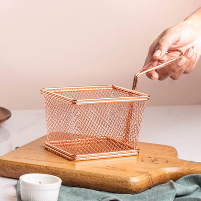 Copper Serving Basket