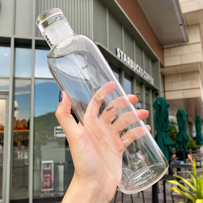 Glass Bottles with Time Marker