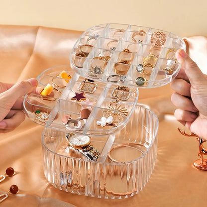 3 Layers Jewelry Organizer